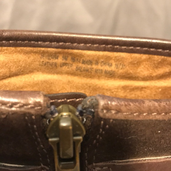 ‼️Last chance! Being donated! Clarks Lida Dallas Brown Leather Booties - Picture 10 of 10